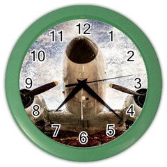 Legend Of The Sky Color Wall Clock by FunnyCow