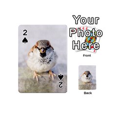 Do Not Mess With Sparrows Playing Cards 54 (mini)  by FunnyCow