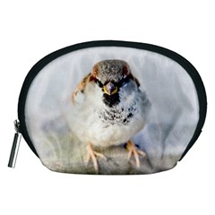 Do Not Mess With Sparrows Accessory Pouches (medium)  by FunnyCow