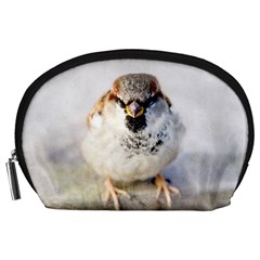 Do Not Mess With Sparrows Accessory Pouches (large)  by FunnyCow