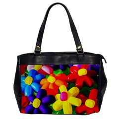 Toy Balloon Flowers Office Handbags by FunnyCow