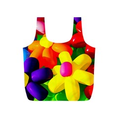 Toy Balloon Flowers Full Print Recycle Bags (s)  by FunnyCow