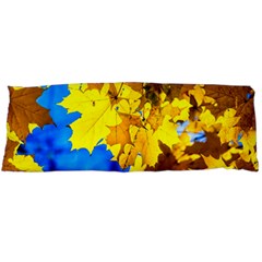 Yellow Maple Leaves Body Pillow Case (dakimakura) by FunnyCow