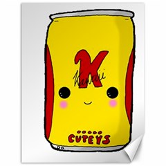 Kawaii Cute Tennants Lager Can Canvas 12  X 16  