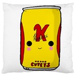Kawaii cute Tennants Lager Can Large Flano Cushion Case (One Side) Front