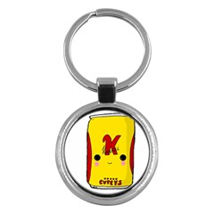 Kawaii Cute Tennants Lager Can Key Chains (round)  by CuteKawaii1982