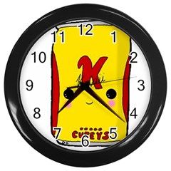 Kawaii Cute Tennants Lager Can Wall Clock (black) by CuteKawaii1982