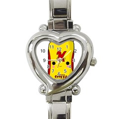 Kawaii Cute Tennants Lager Can Heart Italian Charm Watch by CuteKawaii1982