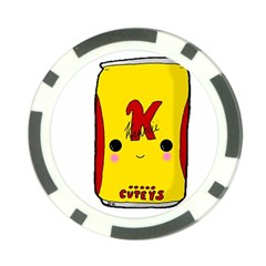 Kawaii Cute Tennants Lager Can Poker Chip Card Guard