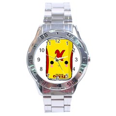 Kawaii Cute Tennants Lager Can Stainless Steel Analogue Watch by CuteKawaii1982