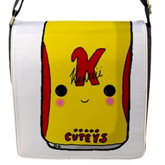 Kawaii Cute Tennants Lager Can Flap Messenger Bag (s)