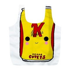 Kawaii Cute Tennants Lager Can Full Print Recycle Bags (l)  by CuteKawaii1982