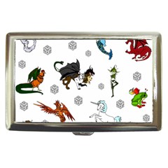 Dundgeon And Dragons Dice And Creatures Cigarette Money Cases by IIPhotographyAndDesigns