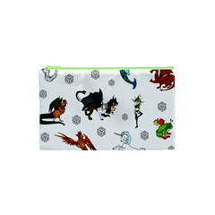 Dundgeon And Dragons Dice And Creatures Cosmetic Bag (xs) by IIPhotographyAndDesigns