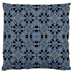 Oriental Ornate Pattern Large Cushion Case (two Sides) by dflcprints