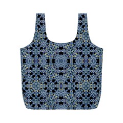 Oriental Ornate Pattern Full Print Recycle Bags (m)  by dflcprints