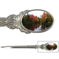 Autumn Pond Letter Opener