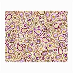 Damascus Image Purple Background Small Glasses Cloth (2-side) by flipstylezfashionsLLC