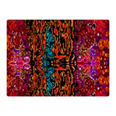 Retro Multi Colors Pattern Created By Flipstylez Designs Double Sided Flano Blanket (mini) 