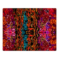 Retro Multi Colors Pattern Created By Flipstylez Designs Double Sided Flano Blanket (large) 