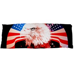 Independence Day, Eagle With Usa Flag Body Pillow Case Dakimakura (two Sides) by FantasyWorld7