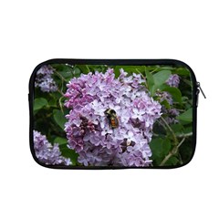 Lilac Bumble Bee Apple Macbook Pro 13  Zipper Case by IIPhotographyAndDesigns