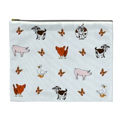 Farm Animals Cosmetic Bag (xl)