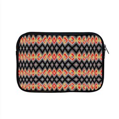 Red And Black Zig Zags  Apple Macbook Pro 15  Zipper Case by flipstylezfashionsLLC