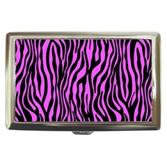 Zebra Stripes Pattern Trend Colors Black Pink Cigarette Money Cases by EDDArt