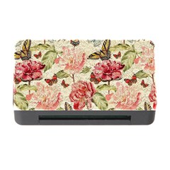 Watercolor Vintage Flowers Butterflies Lace 1 Memory Card Reader With Cf by EDDArt