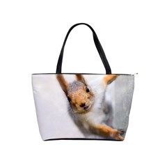 Curious Squirrel Shoulder Handbags by FunnyCow