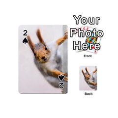 Curious Squirrel Playing Cards 54 (mini)  by FunnyCow