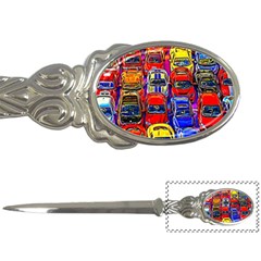 Colorful Toy Racing Cars Letter Opener