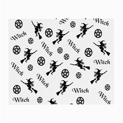 Witches And Pentacles Small Glasses Cloth by IIPhotographyAndDesigns