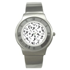 Witches And Pentacles Stainless Steel Watch by IIPhotographyAndDesigns
