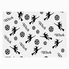 Witches And Pentacles Large Glasses Cloth by IIPhotographyAndDesigns