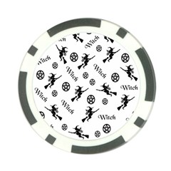 Witches And Pentacles Poker Chip Card Guard by IIPhotographyAndDesigns