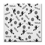 Witches and Pentacles Face Towel Front