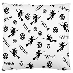 Witches And Pentacles Large Cushion Case (two Sides)