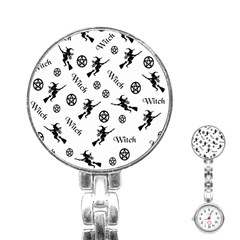 Witches And Pentacles Stainless Steel Nurses Watch by IIPhotographyAndDesigns