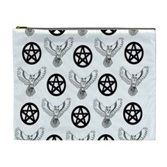 Owls And Pentacles Cosmetic Bag (xl) by IIPhotographyAndDesigns