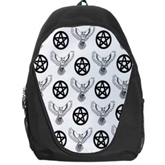 Owls And Pentacles Backpack Bag by IIPhotographyAndDesigns