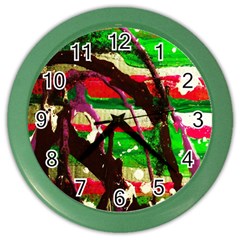 Easter 2 Color Wall Clock by bestdesignintheworld