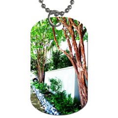 Hot Day In Dallas 40 Dog Tag (one Side) by bestdesignintheworld