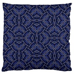Modern Orante Pattern Large Flano Cushion Case (one Side) by dflcprints