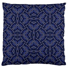 Modern Orante Pattern Large Flano Cushion Case (two Sides) by dflcprints