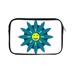 Smiley flower Apple iPad Mini Zipper Cases Front