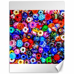 Colorful Beads Canvas 12  X 16   by FunnyCow