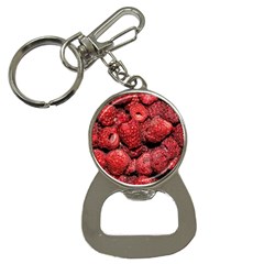 Red Raspberries Bottle Opener Key Chains by FunnyCow