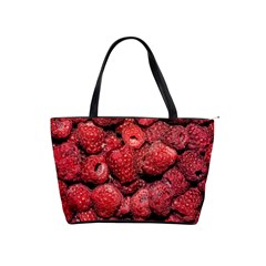 Red Raspberries Shoulder Handbags by FunnyCow